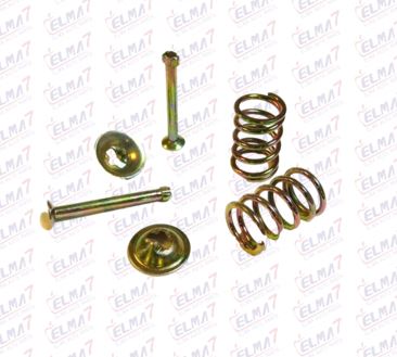 میخ پولک و فنر لنت جلو پژو 405(ELMA)(115001441)